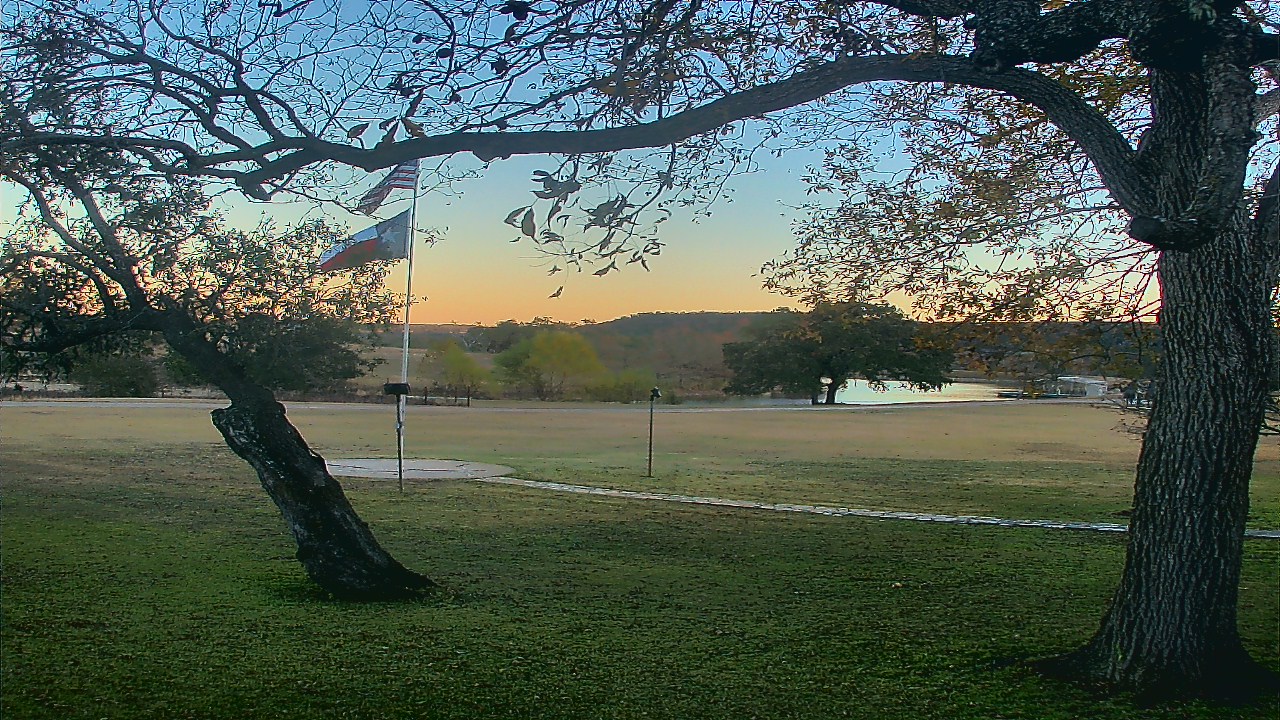 Thumbnail for current weather camera view from Camp Verde Ranch in Center Point, Texas