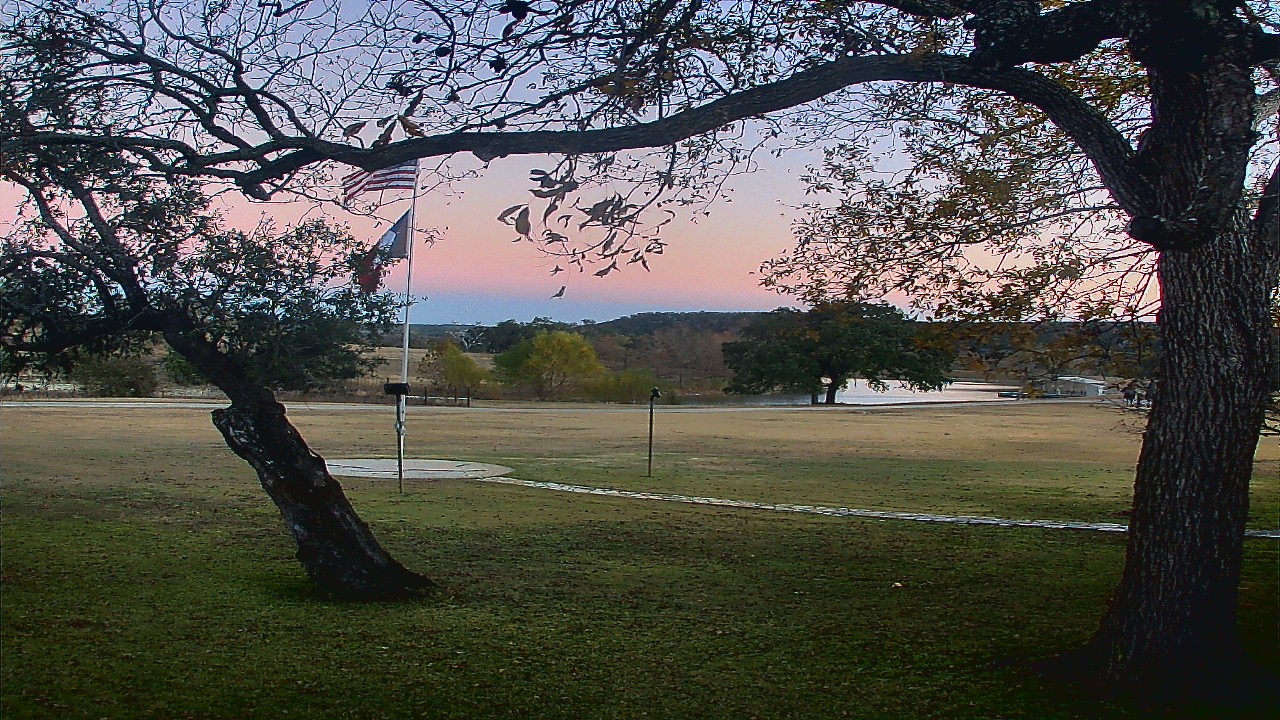 Thumbnail for current weather camera view from Camp Verde Ranch in Center Point, Texas
