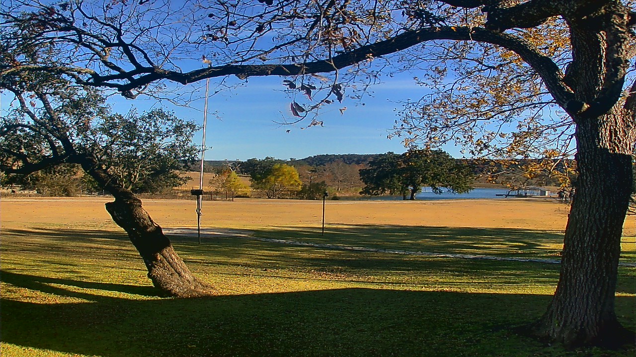 Thumbnail for current weather camera view from Camp Verde Ranch in Center Point, Texas
