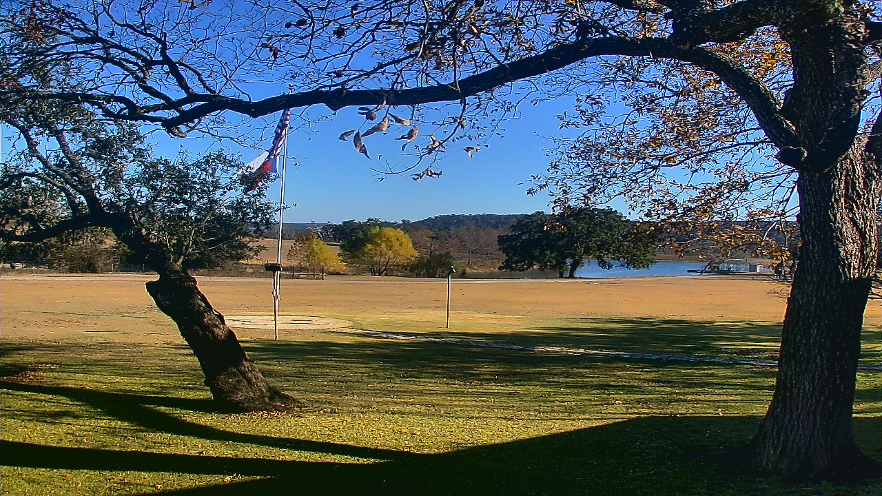 Thumbnail for current weather camera view from Camp Verde Ranch in Center Point, Texas