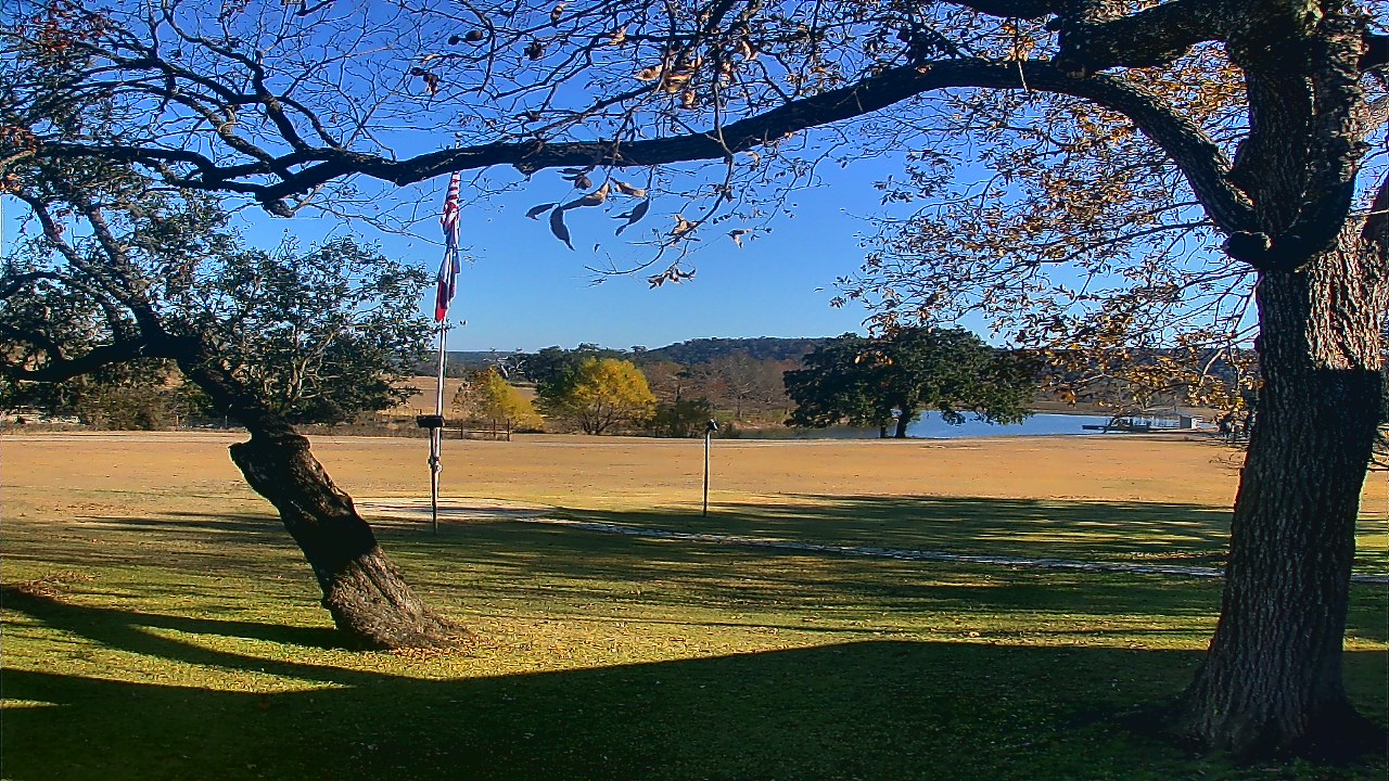 Thumbnail for current weather camera view from Camp Verde Ranch in Center Point, Texas