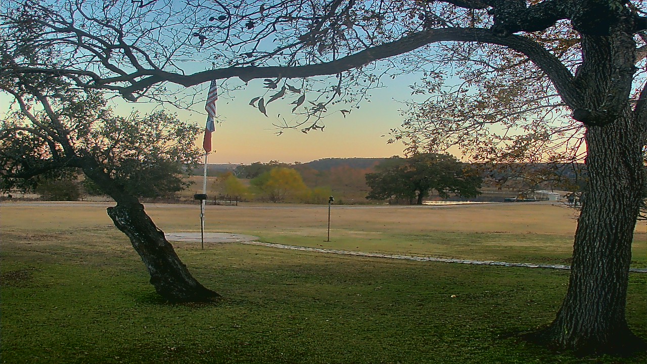 Thumbnail for current weather camera view from Camp Verde Ranch in Center Point, Texas