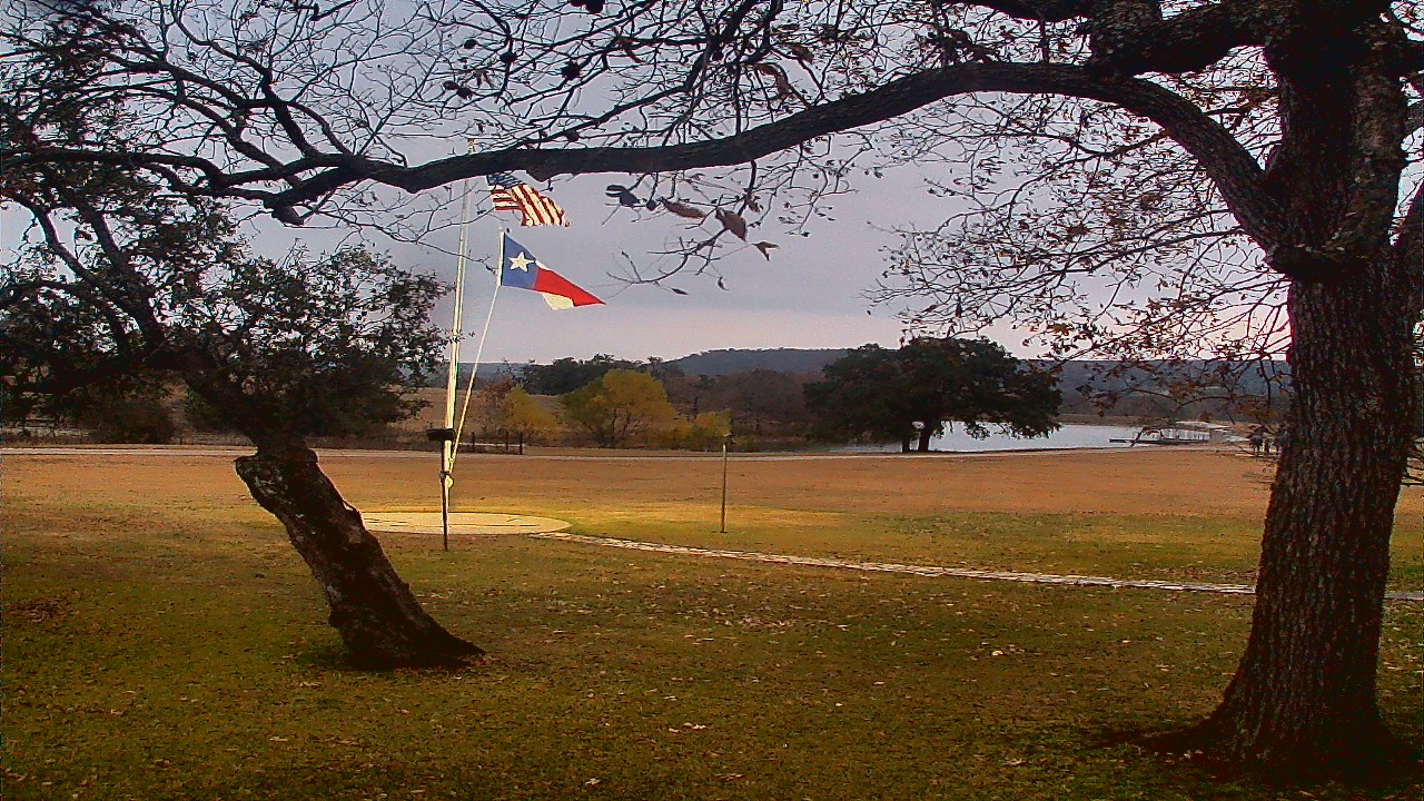 Thumbnail for current weather camera view from Camp Verde Ranch in Center Point, Texas