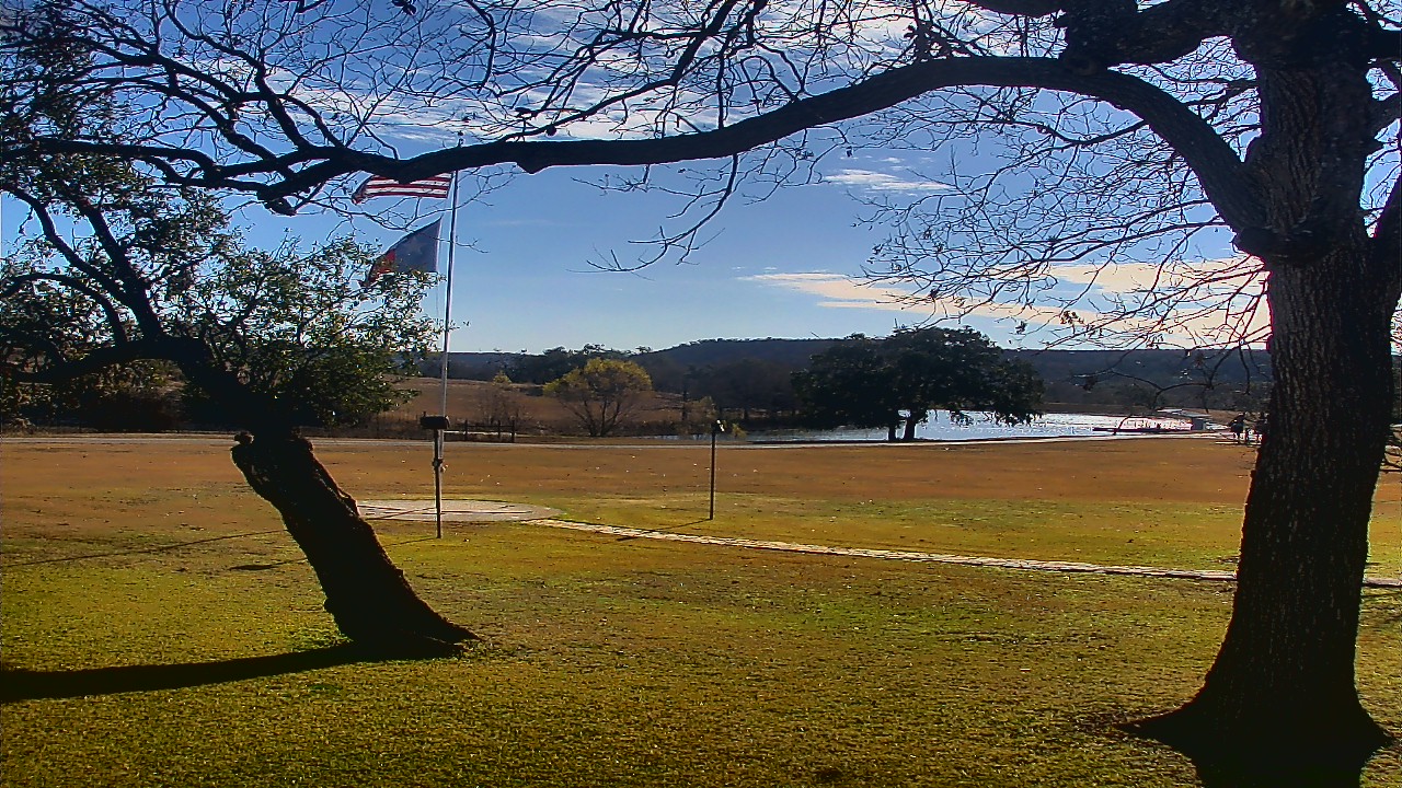 Thumbnail for current weather camera view from Camp Verde Ranch in Center Point, Texas