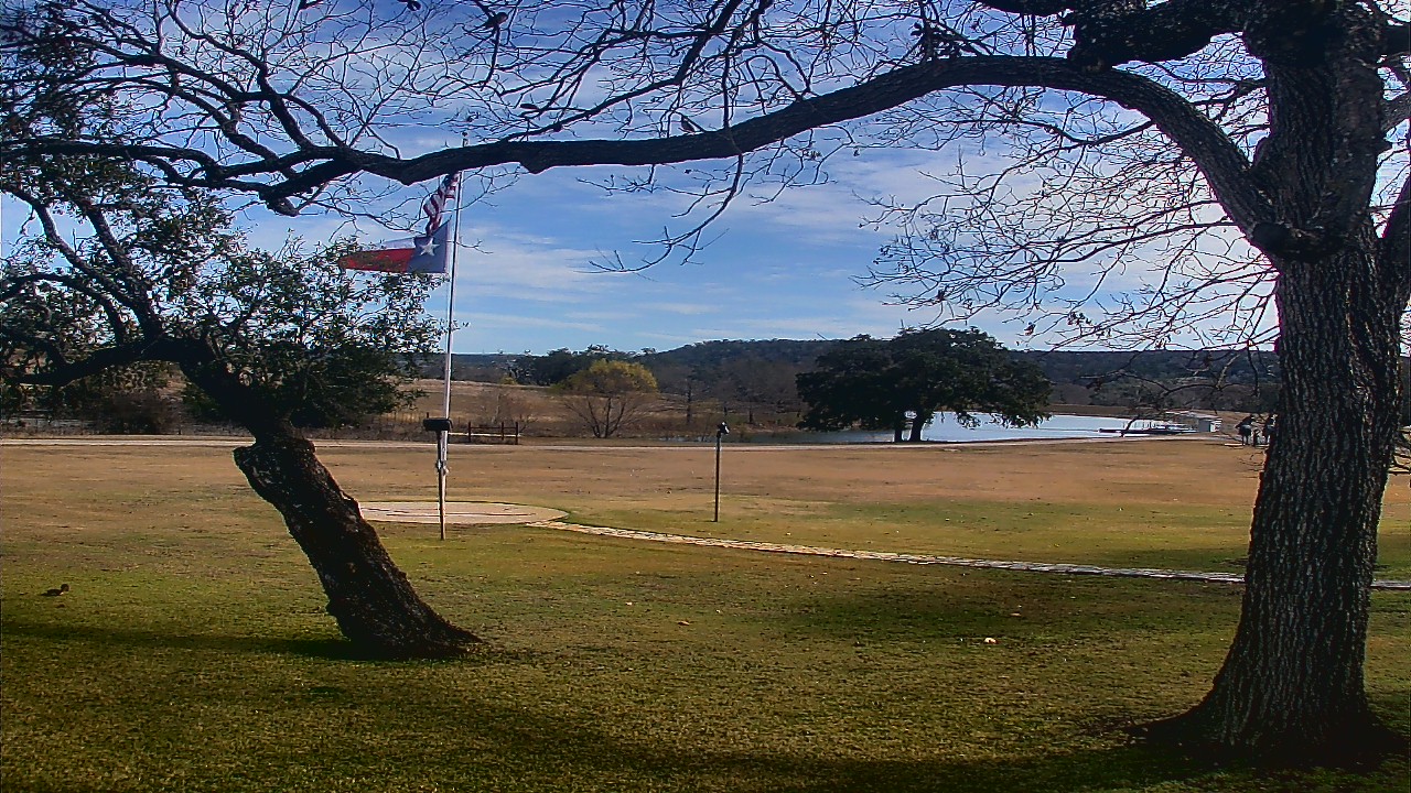 Thumbnail for current weather camera view from Camp Verde Ranch in Center Point, Texas