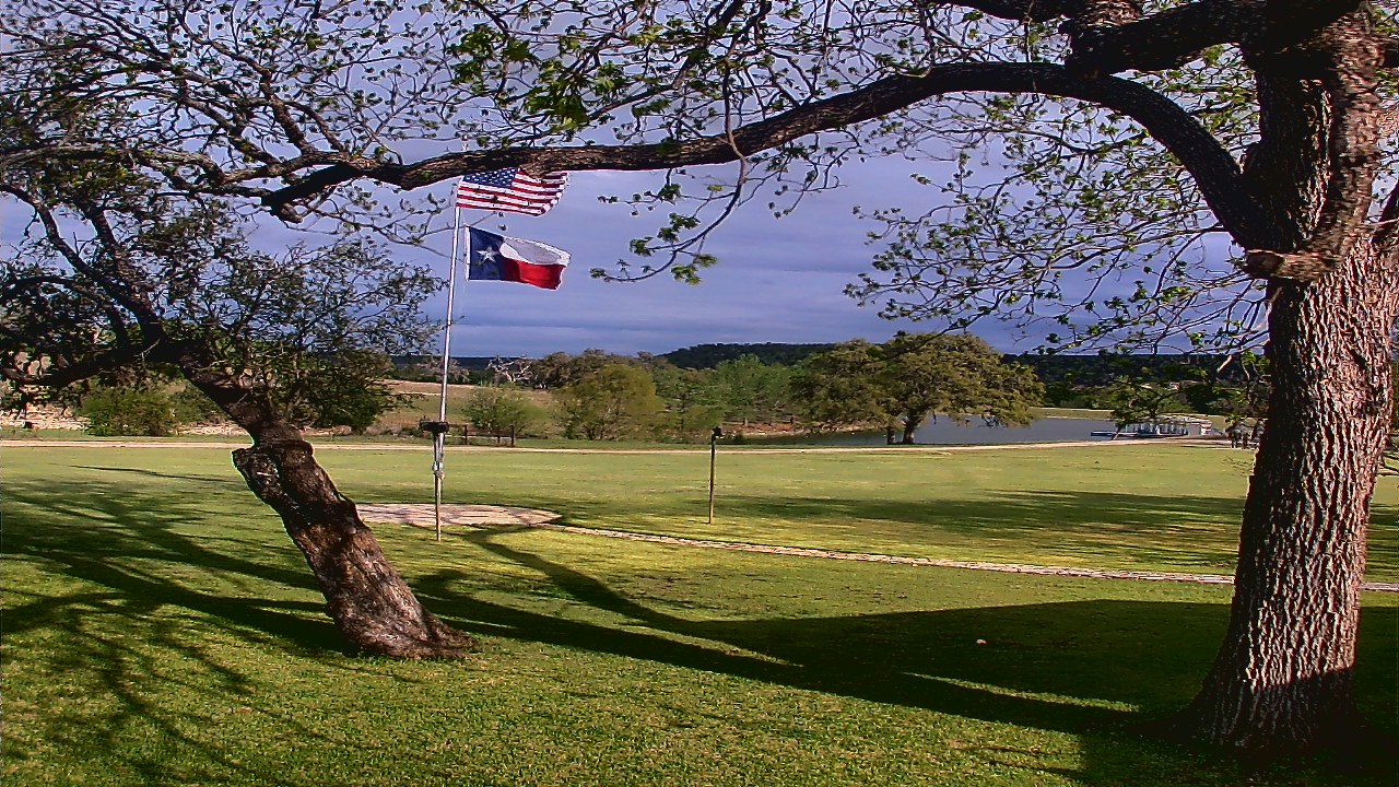 Thumbnail for current weather camera view from Camp Verde Ranch in Center Point, Texas