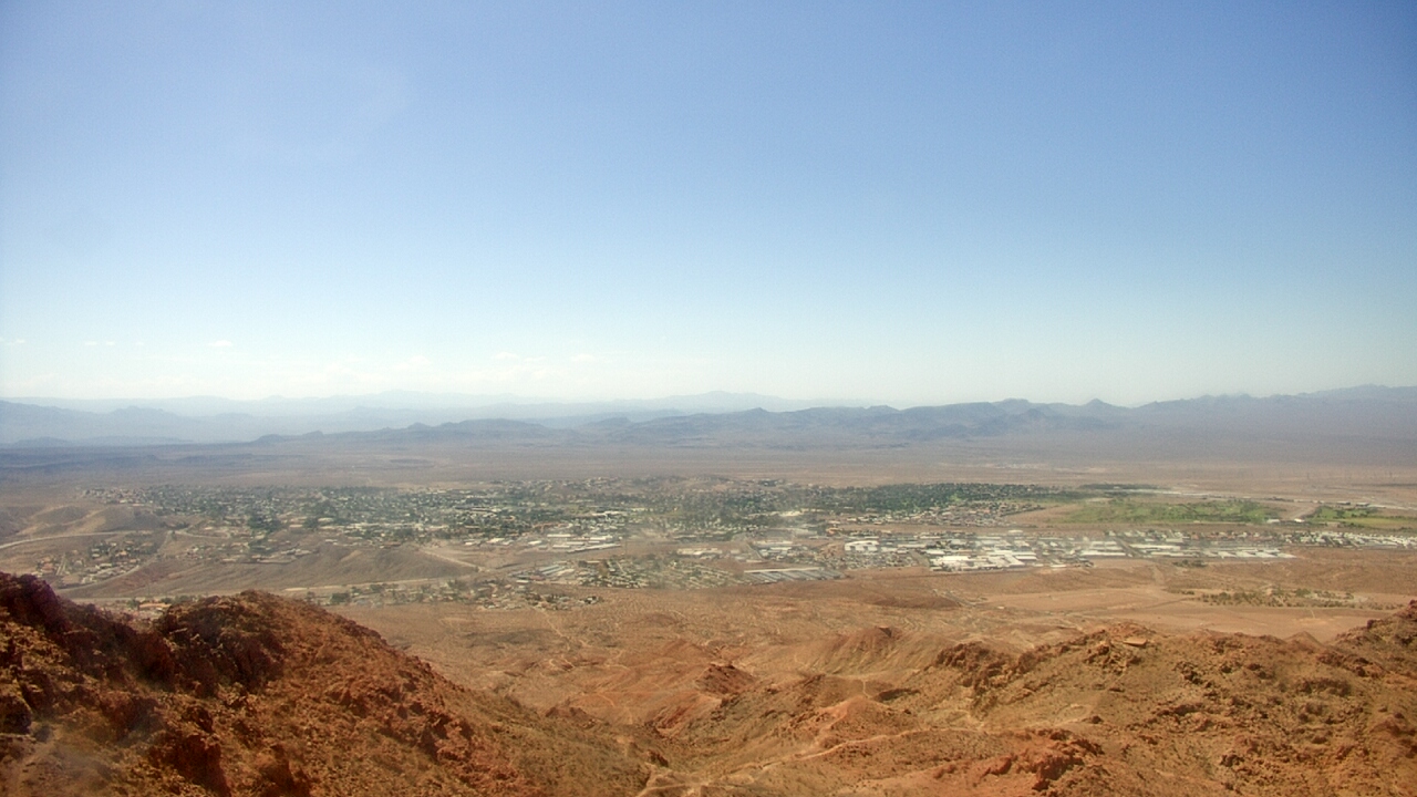 Thumbnail for current weather camera view from Boulder City - view from River Mtn in Boulder City, Nevada