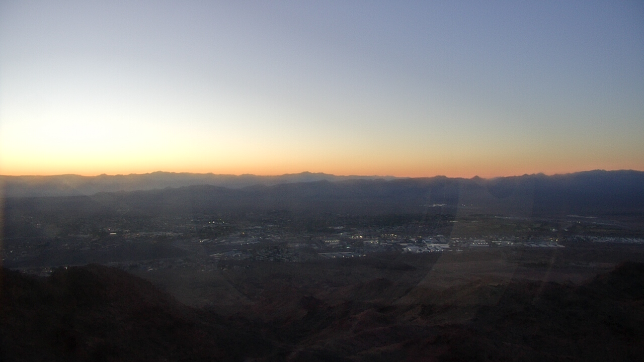 Thumbnail for current weather camera view from Boulder City - view from River Mtn in Boulder City, Nevada