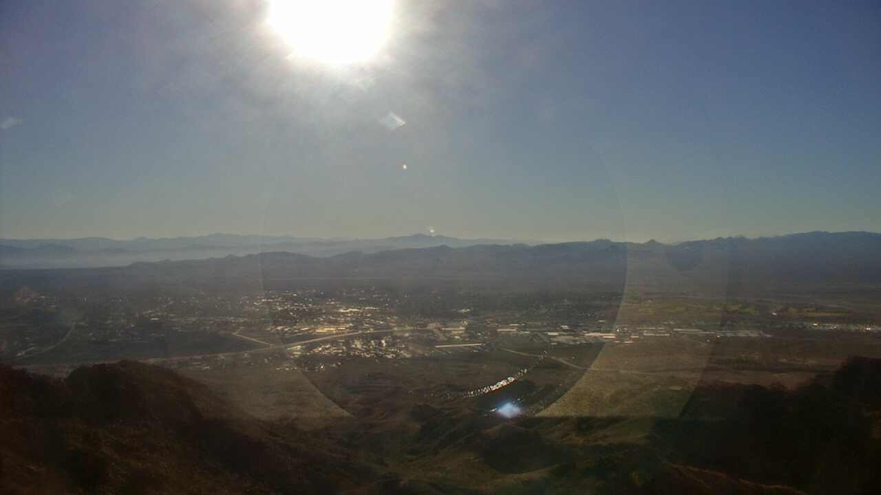 Thumbnail for current weather camera view from Boulder City - view from River Mtn in Boulder City, Nevada