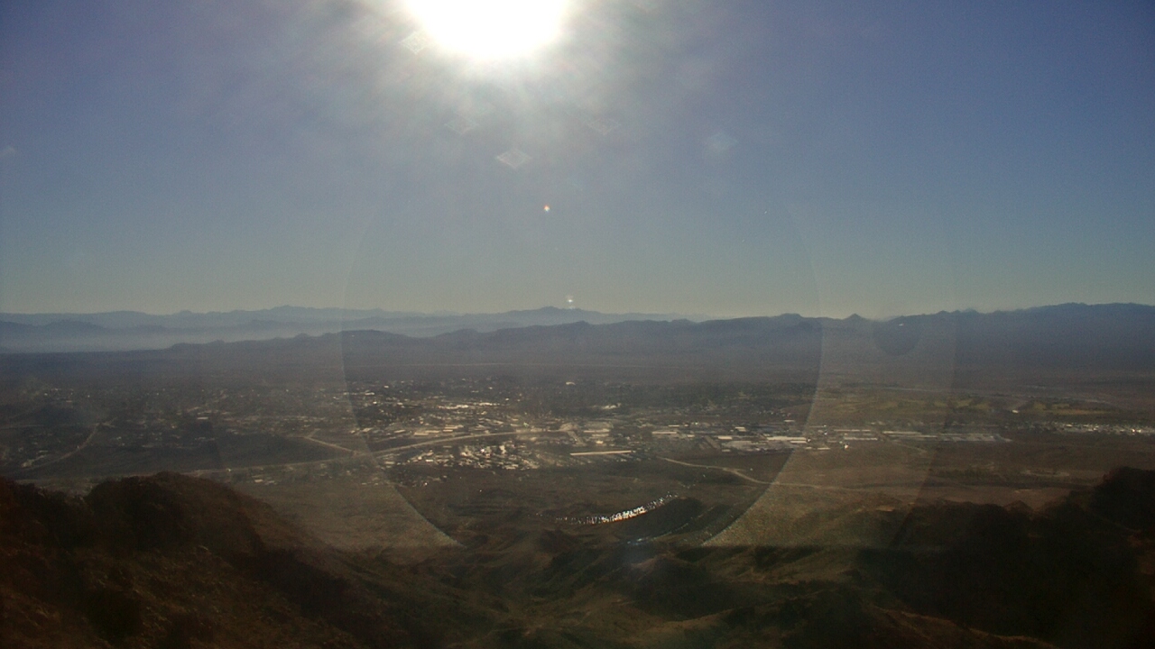 Thumbnail for current weather camera view from Boulder City - view from River Mtn in Boulder City, Nevada