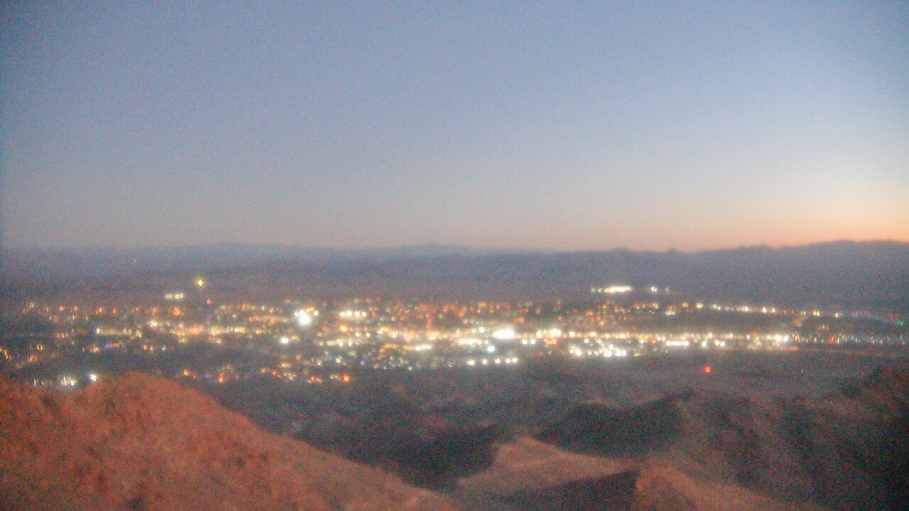 Thumbnail for current weather camera view from Boulder City - view from River Mtn in Boulder City, Nevada