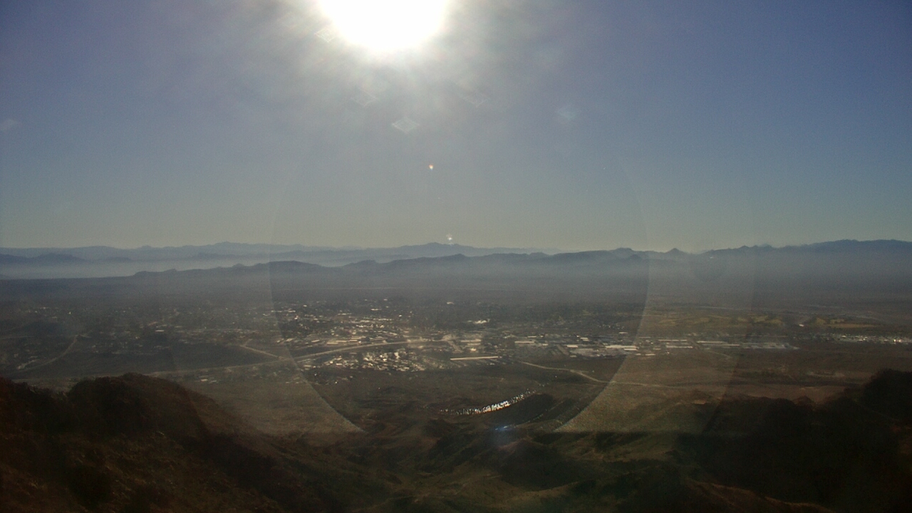Thumbnail for current weather camera view from Boulder City - view from River Mtn in Boulder City, Nevada