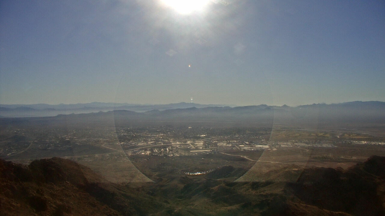 Thumbnail for current weather camera view from Boulder City - view from River Mtn in Boulder City, Nevada