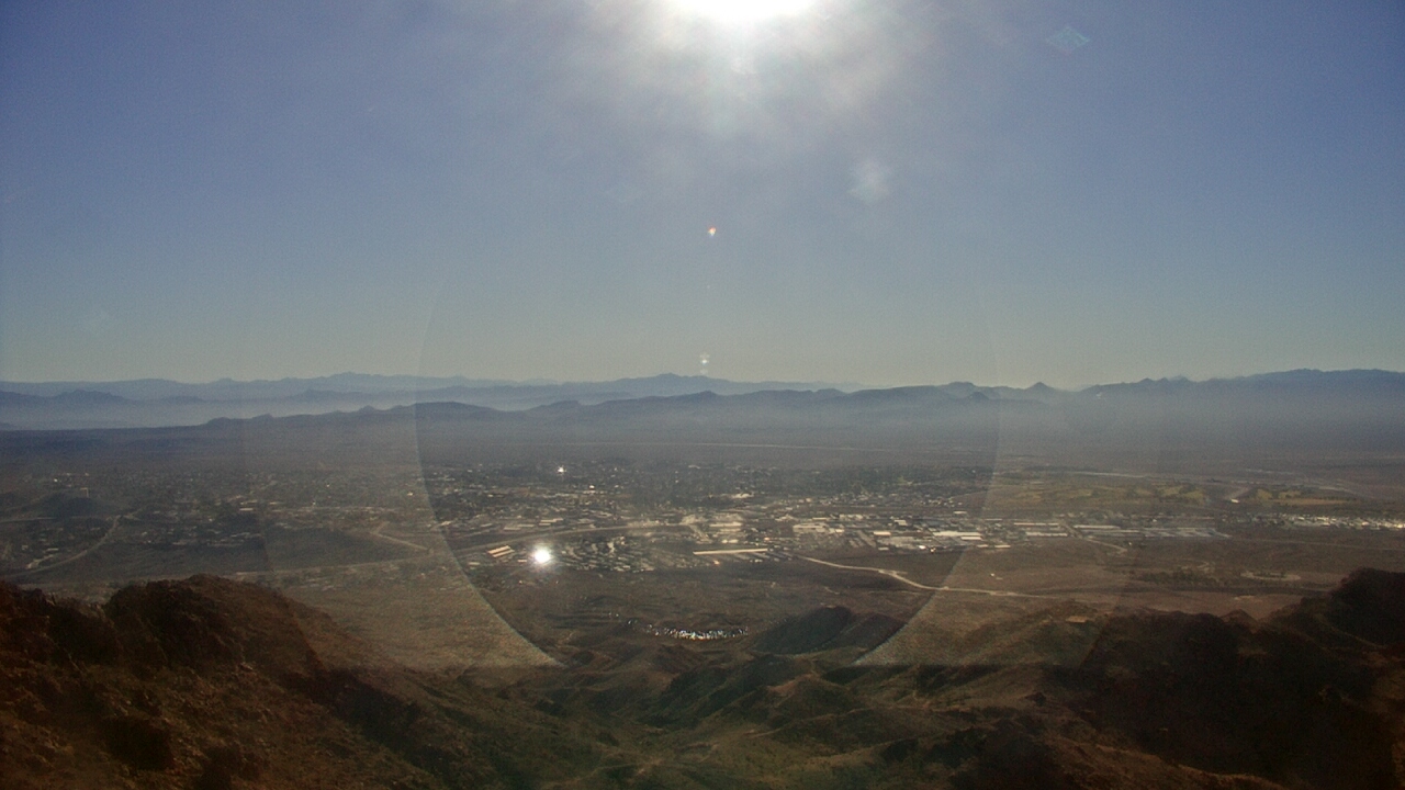 Thumbnail for current weather camera view from Boulder City - view from River Mtn in Boulder City, Nevada