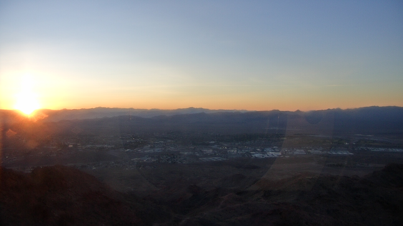 Thumbnail for current weather camera view from Boulder City - view from River Mtn in Boulder City, Nevada