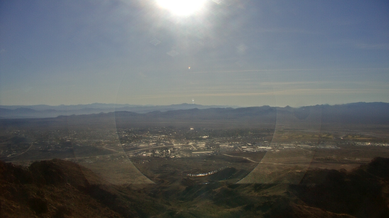 Thumbnail for current weather camera view from Boulder City - view from River Mtn in Boulder City, Nevada
