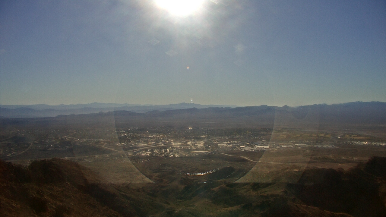 Thumbnail for current weather camera view from Boulder City - view from River Mtn in Boulder City, Nevada