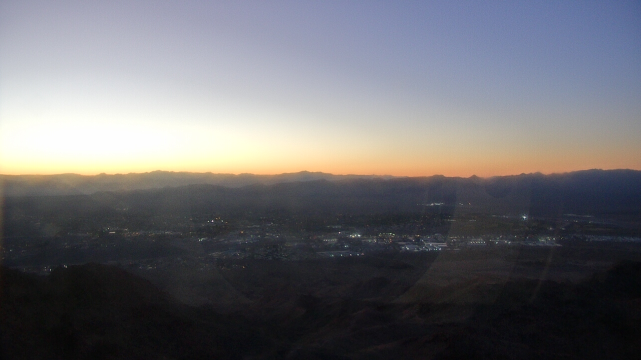 Thumbnail for current weather camera view from Boulder City - view from River Mtn in Boulder City, Nevada