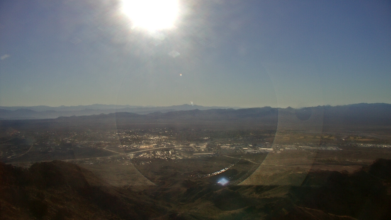 Thumbnail for current weather camera view from Boulder City - view from River Mtn in Boulder City, Nevada
