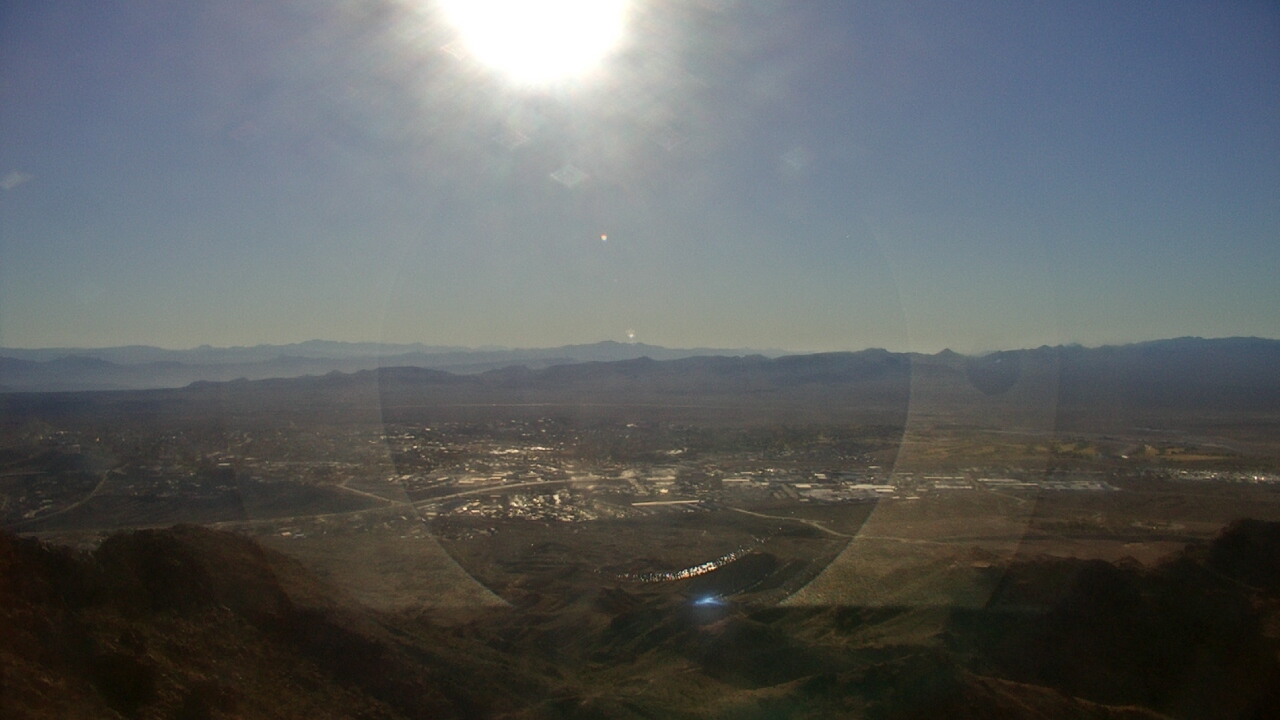Thumbnail for current weather camera view from Boulder City - view from River Mtn in Boulder City, Nevada