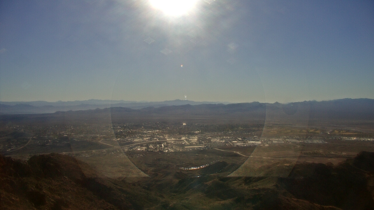 Thumbnail for current weather camera view from Boulder City - view from River Mtn in Boulder City, Nevada