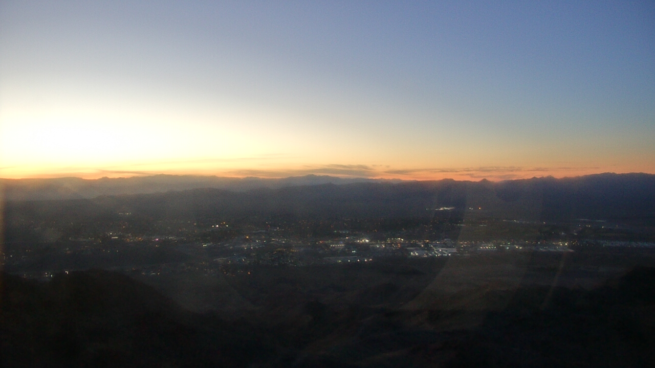Thumbnail for current weather camera view from Boulder City - view from River Mtn in Boulder City, Nevada