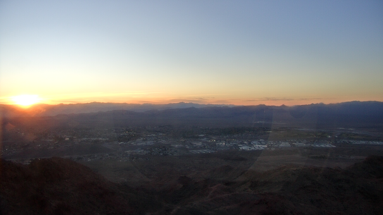 Thumbnail for current weather camera view from Boulder City - view from River Mtn in Boulder City, Nevada