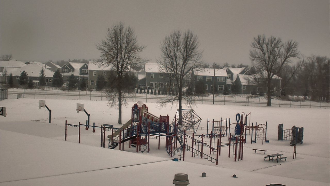 Thumbnail for current weather camera view from Orono IS in Orono, Minnesota