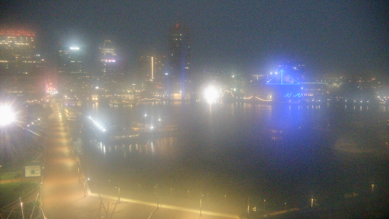 Thumbnail for current weather camera view from Maryland Science Center in Baltimore, Maryland