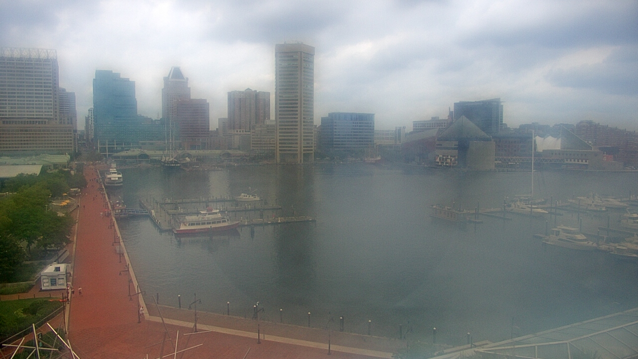 Thumbnail for current weather camera view from Maryland Science Center in Baltimore, Maryland
