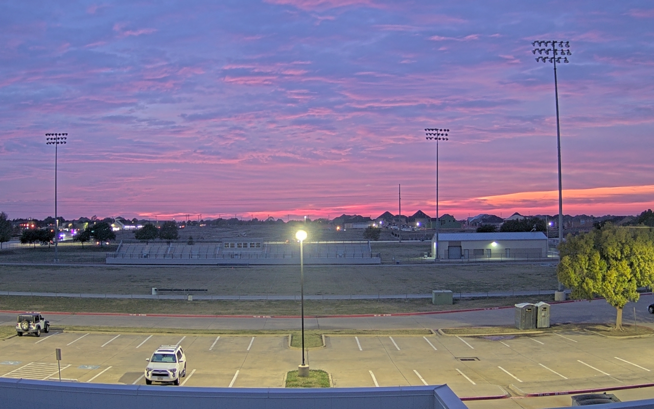 Thumbnail for current weather camera view from Bluebonnet Elementary in Flower Mound, Texas