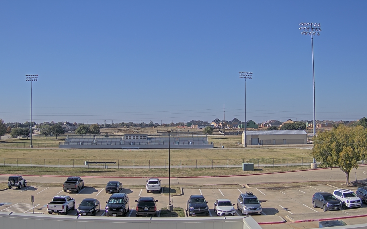 Thumbnail for current weather camera view from Bluebonnet Elementary in Flower Mound, Texas