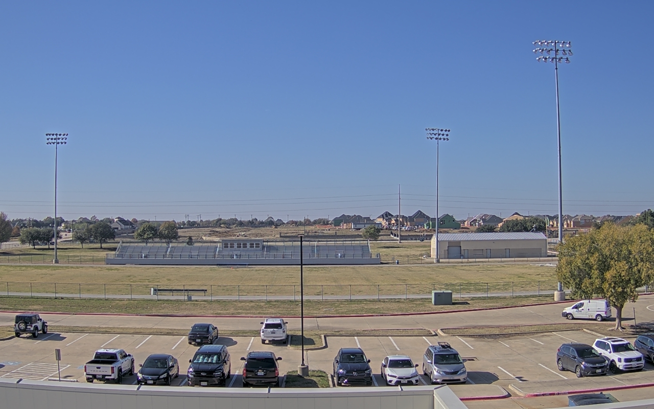 Thumbnail for current weather camera view from Bluebonnet Elementary in Flower Mound, Texas