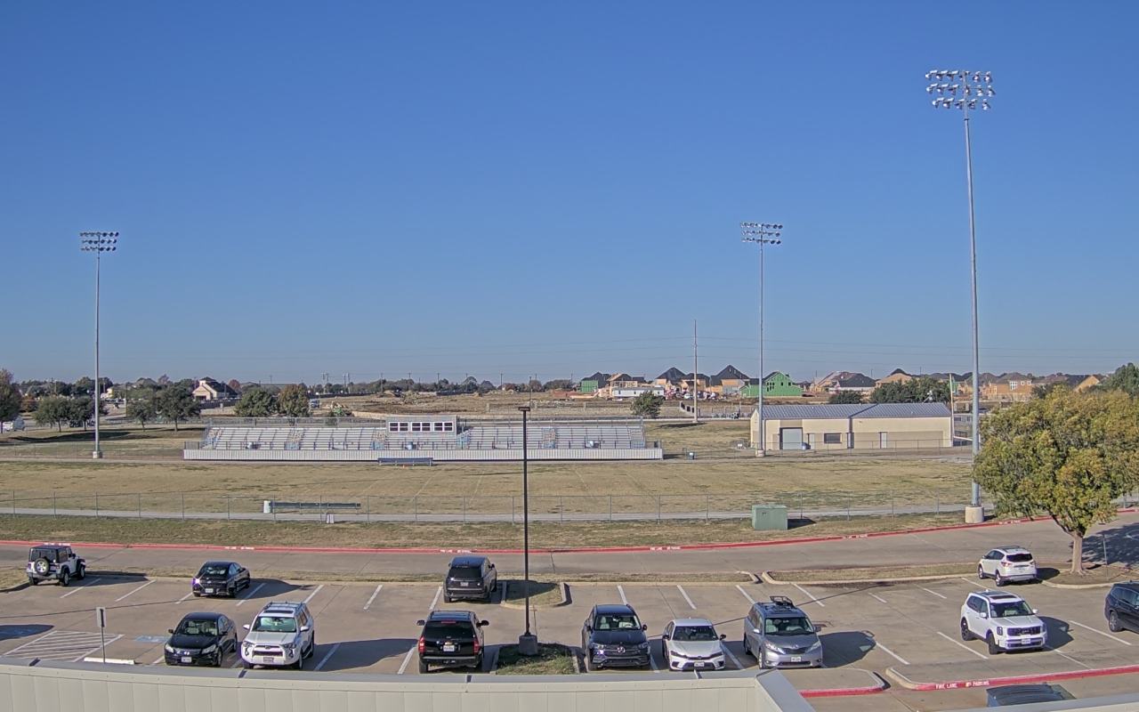 Thumbnail for current weather camera view from Bluebonnet Elementary in Flower Mound, Texas