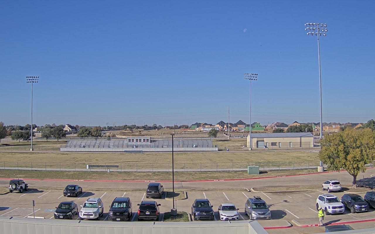 Thumbnail for current weather camera view from Bluebonnet Elementary in Flower Mound, Texas