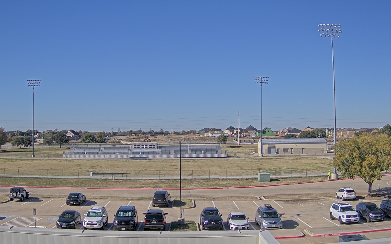 Thumbnail for current weather camera view from Bluebonnet Elementary in Flower Mound, Texas