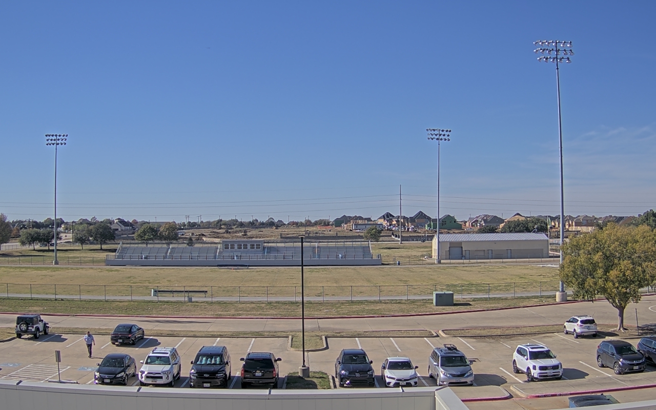Thumbnail for current weather camera view from Bluebonnet Elementary in Flower Mound, Texas