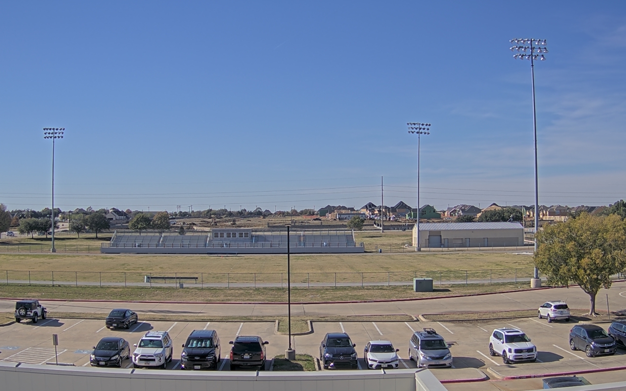 Thumbnail for current weather camera view from Bluebonnet Elementary in Flower Mound, Texas