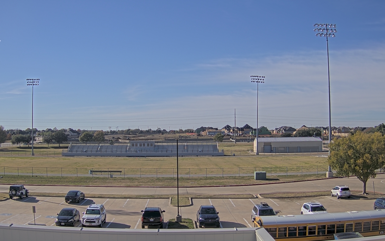 Thumbnail for current weather camera view from Bluebonnet Elementary in Flower Mound, Texas
