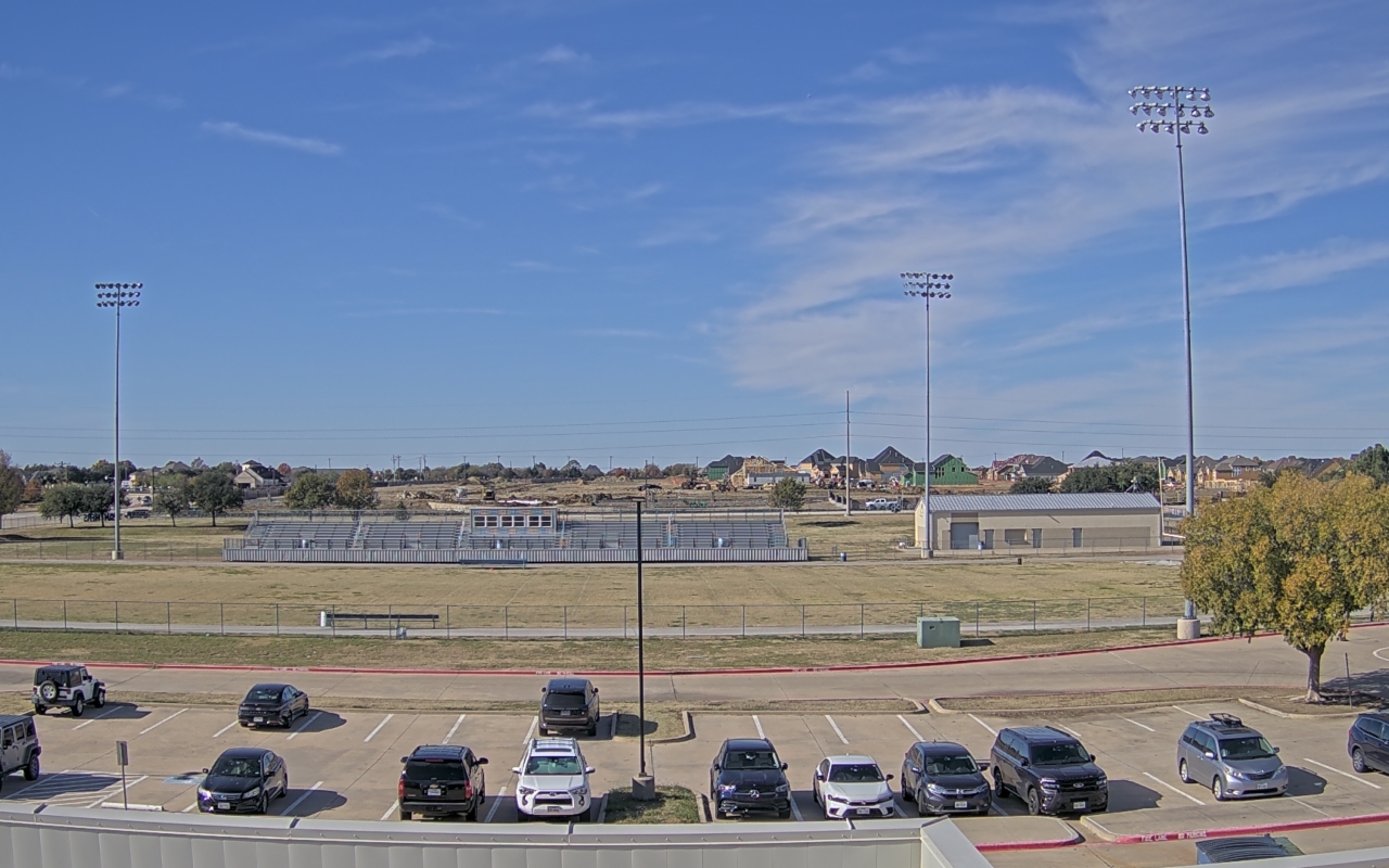 Thumbnail for current weather camera view from Bluebonnet Elementary in Flower Mound, Texas