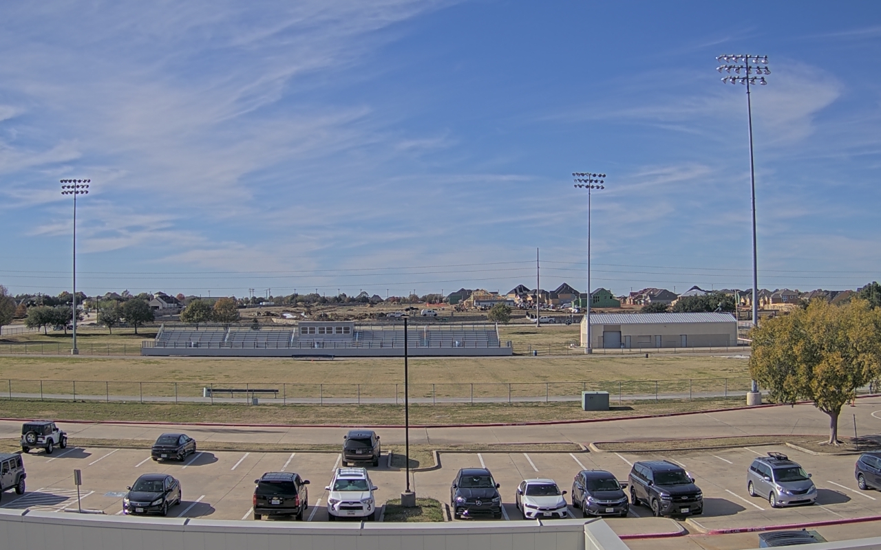Thumbnail for current weather camera view from Bluebonnet Elementary in Flower Mound, Texas