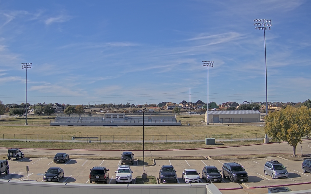 Thumbnail for current weather camera view from Bluebonnet Elementary in Flower Mound, Texas