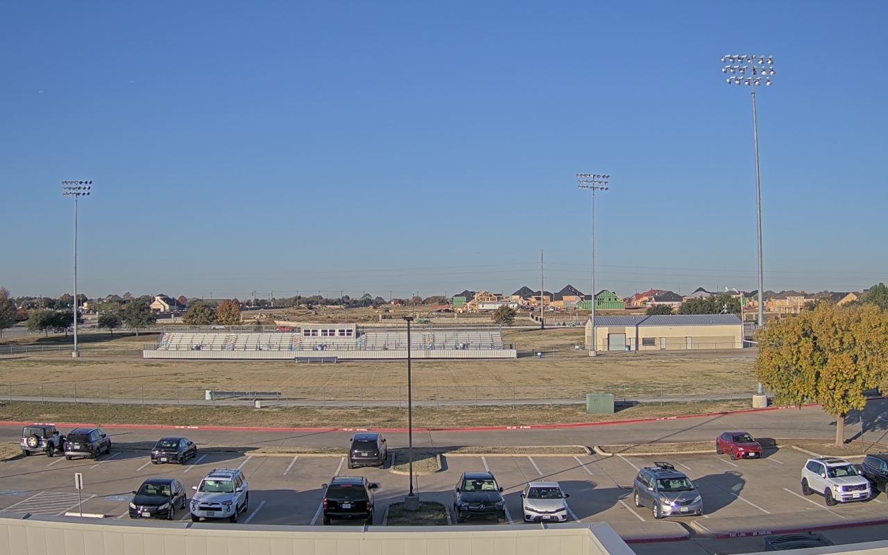 Thumbnail for current weather camera view from Bluebonnet Elementary in Flower Mound, Texas