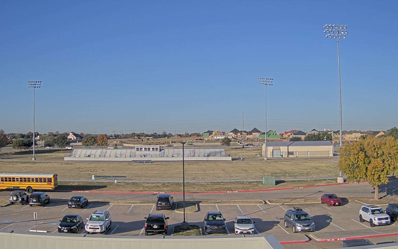 Thumbnail for current weather camera view from Bluebonnet Elementary in Flower Mound, Texas