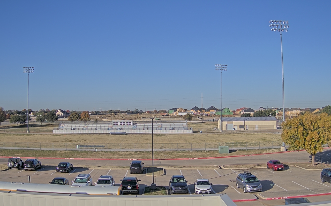 Thumbnail for current weather camera view from Bluebonnet Elementary in Flower Mound, Texas