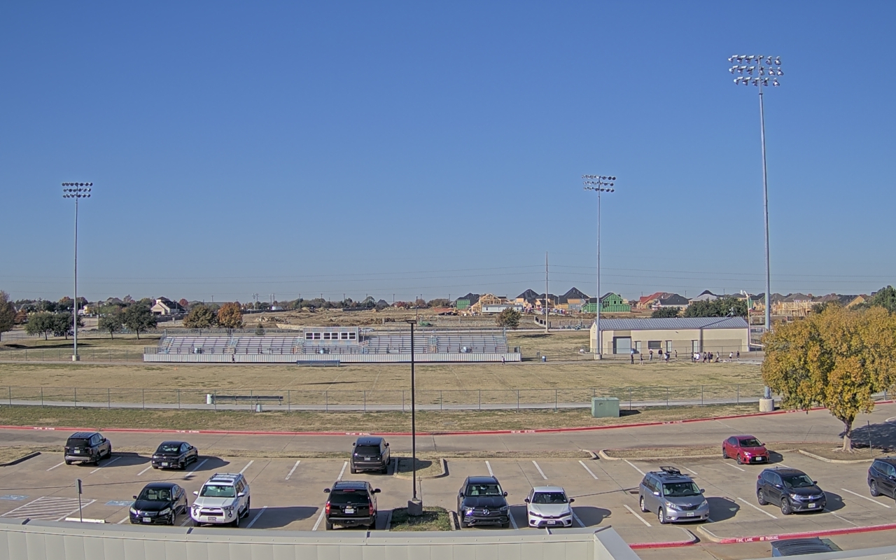 Thumbnail for current weather camera view from Bluebonnet Elementary in Flower Mound, Texas