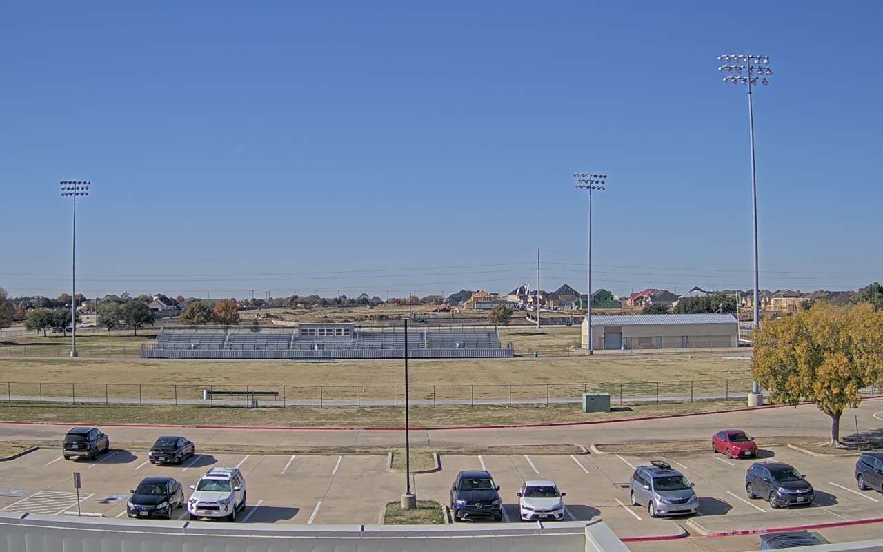 Thumbnail for current weather camera view from Bluebonnet Elementary in Flower Mound, Texas