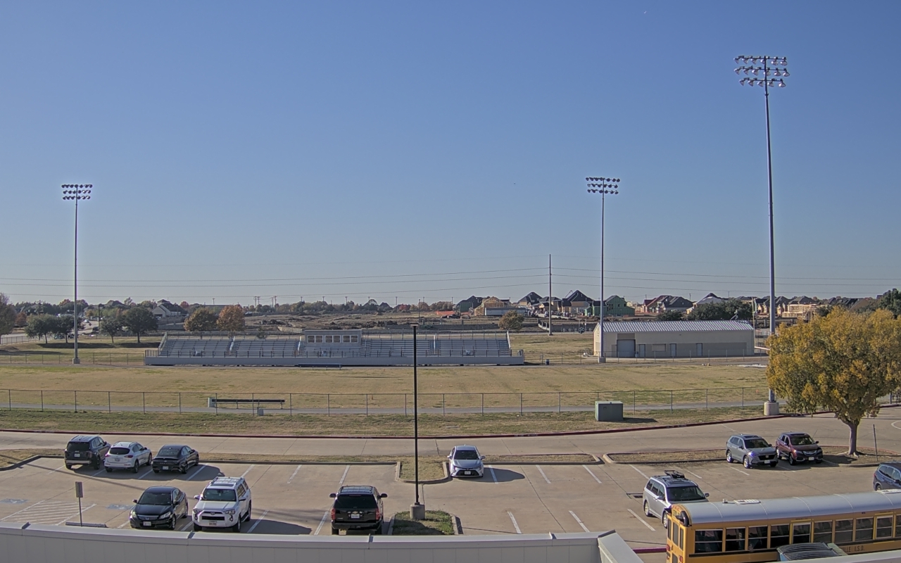 Thumbnail for current weather camera view from Bluebonnet Elementary in Flower Mound, Texas