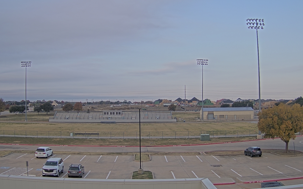Thumbnail for current weather camera view from Bluebonnet Elementary in Flower Mound, Texas
