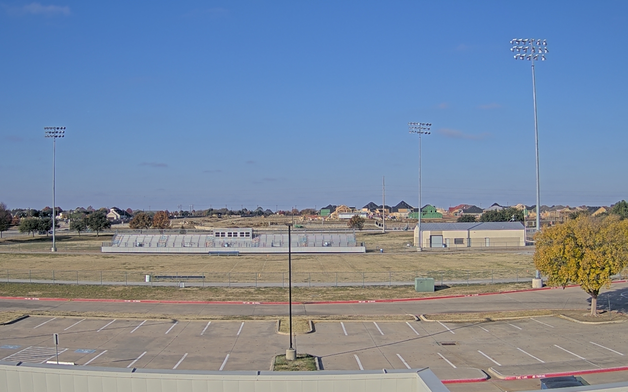 Thumbnail for current weather camera view from Bluebonnet Elementary in Flower Mound, Texas